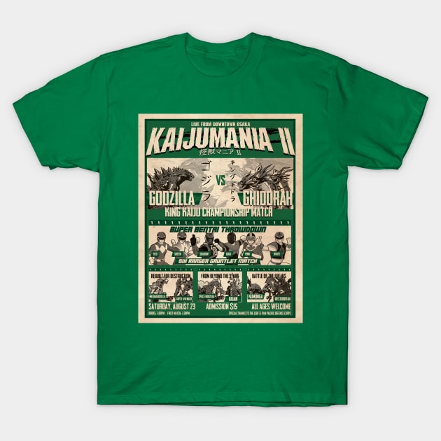 Kaijumania II T-Shirt by patrickkingart